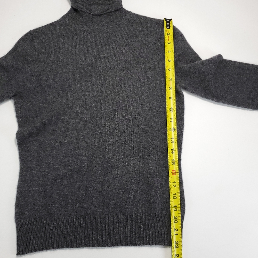 Apt. 9 Women's Cashmere Turtleneck Sweater - Grey - NWT - Picture 11 of 11